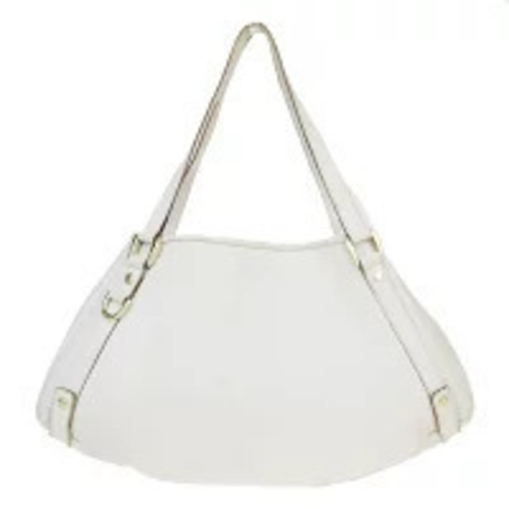 Gucci Leather Shoulder Bag White